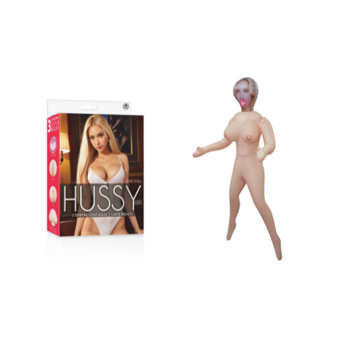 Hussy Inflatable American Love Doll 4 with Three Love Holes, Large Breasts, 153cm PVC Dolls - Inflatable