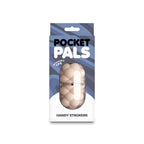 Pocket Pals Bubbles Mini Stroker – Travel-Friendly Reversible TPE Stroker White > Sex Toys For Men > Masturbators Cup