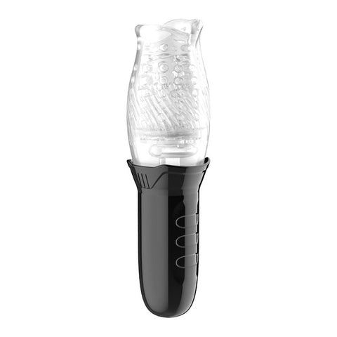 Adam & Eve Adam's Gawk Gawk – USB Rechargeable Rotating Masturbator with 5 Rotation Speeds and 10 Vibration Functions MASTURBATORS