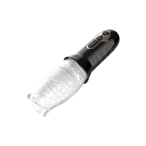 Adam & Eve Adam's Gawk Gawk – USB Rechargeable Rotating Masturbator with 5 Rotation Speeds and 10 Vibration Functions MASTURBATORS