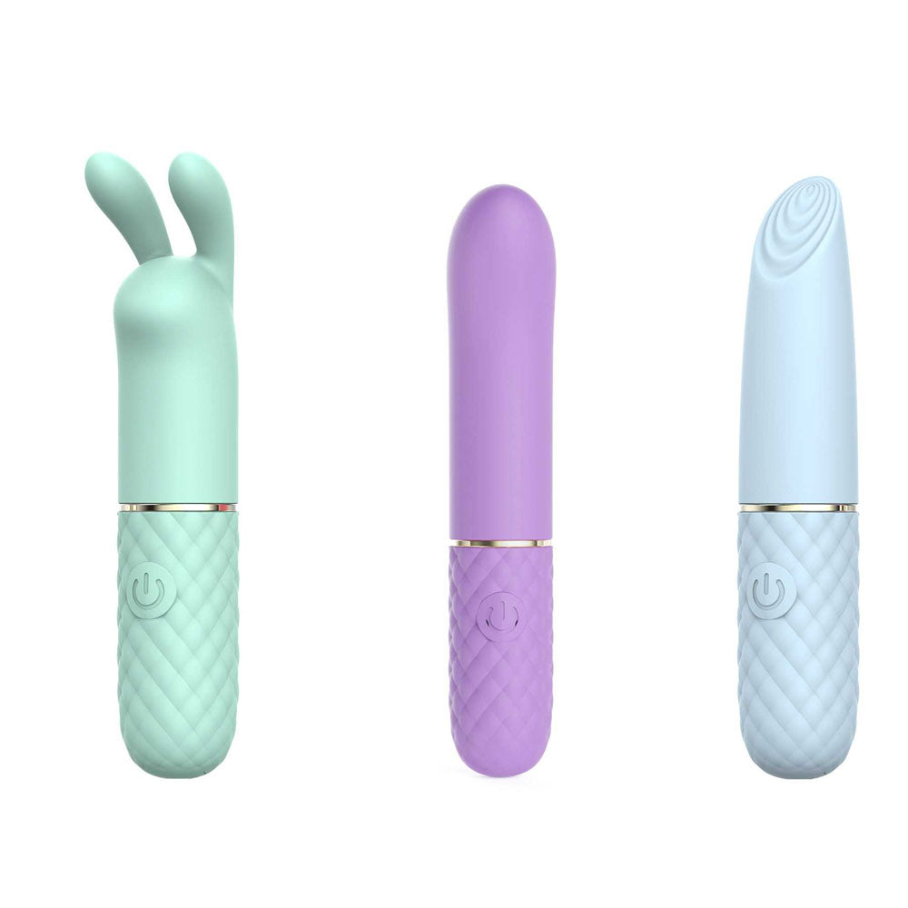 Adam & Eve Triple Pleasures Set – USB Rechargeable Vibrators Set of 3 > Vibrators > Standard Vibrators Main image