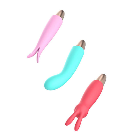 Adam & Eve Playful Seduction Kit - USB Rechargeable Vibrator Set BULLETS