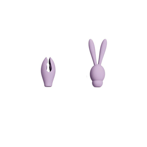 Adam & Eve Sweet Dreams Massager Kit 8 Tips Lavender USB Rechargeable STIMULATORS