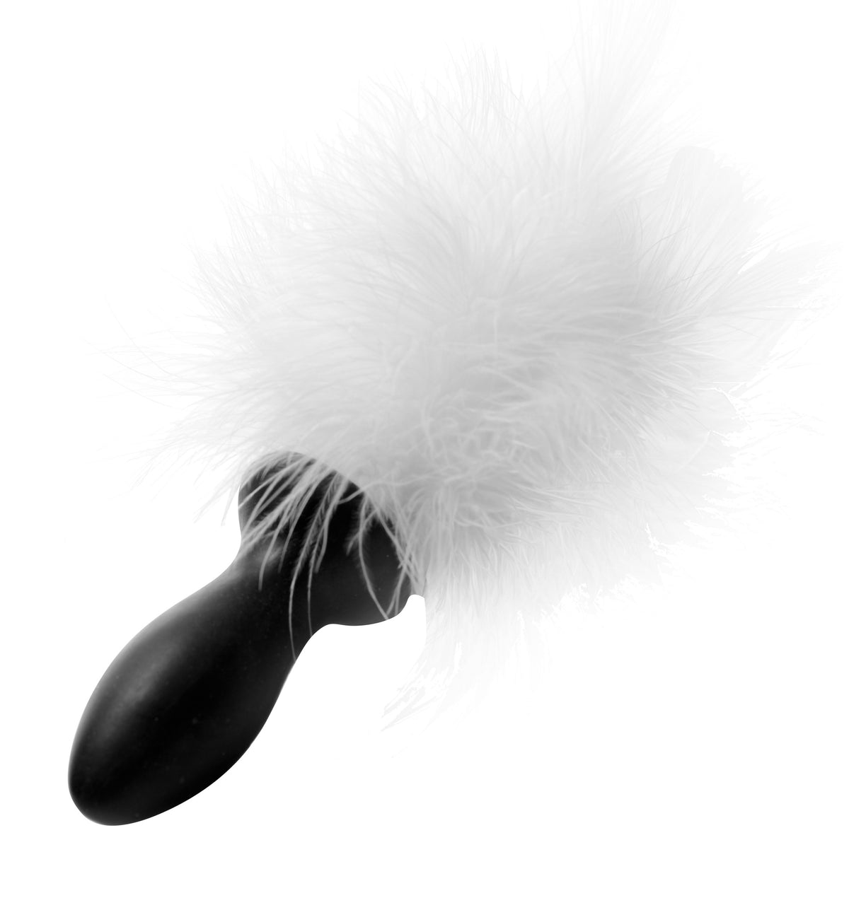 White Bunny Tail Anal Plug – Soft Silicone With Fluffy Tail (6 Inch) > Anal Range > Tail Butt Plugs