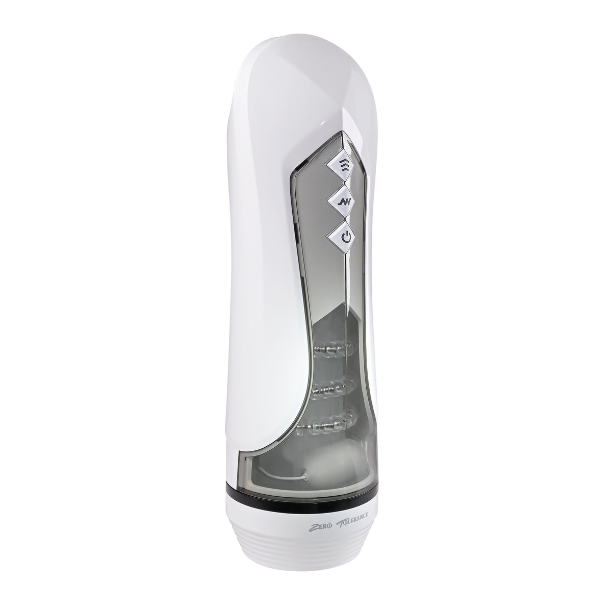 Zero Tolerance Stroking Buddy Male Masturbation Sleeve White > Sex Toys For Men > Masturbators > Vibrating