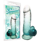 Shades 6 Inch Jelly Dong (Emerald) – Body-Safe TPR Dong > Dildos > Realistic Dildos