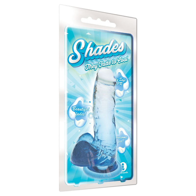 Shades 7 Inch Jelly TPR Dong – Body-Safe 17.8 cm Dong > Dildos > Realistic Dildos
