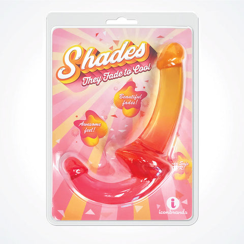 Shades Dong Yellow Red Strap On Adult Sex Toy Default Title STRAP-ONS
