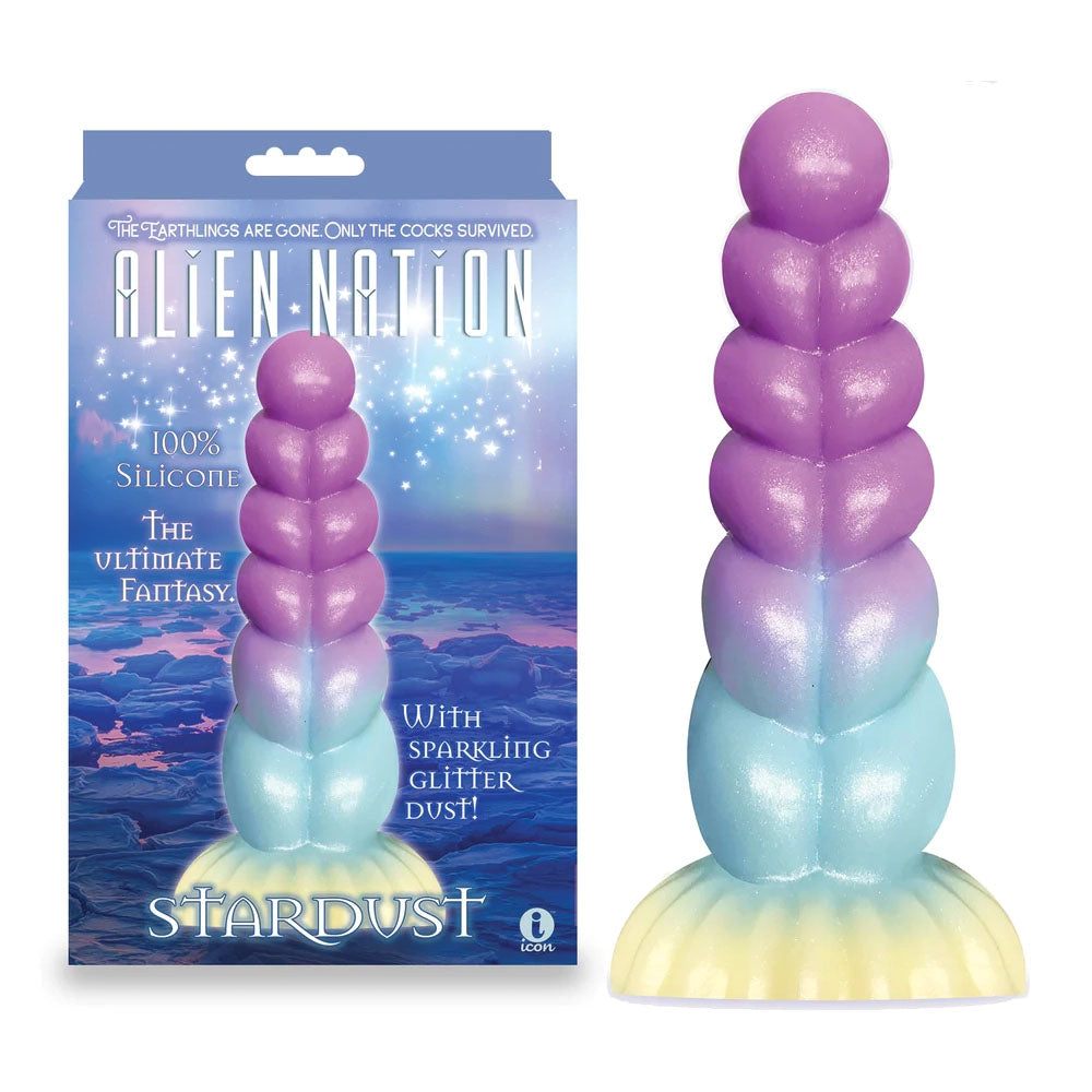 Alien Nation Stardust (Glitter Rainbow) – 21 cm Fantasy Dong > Dildos > Fantasy