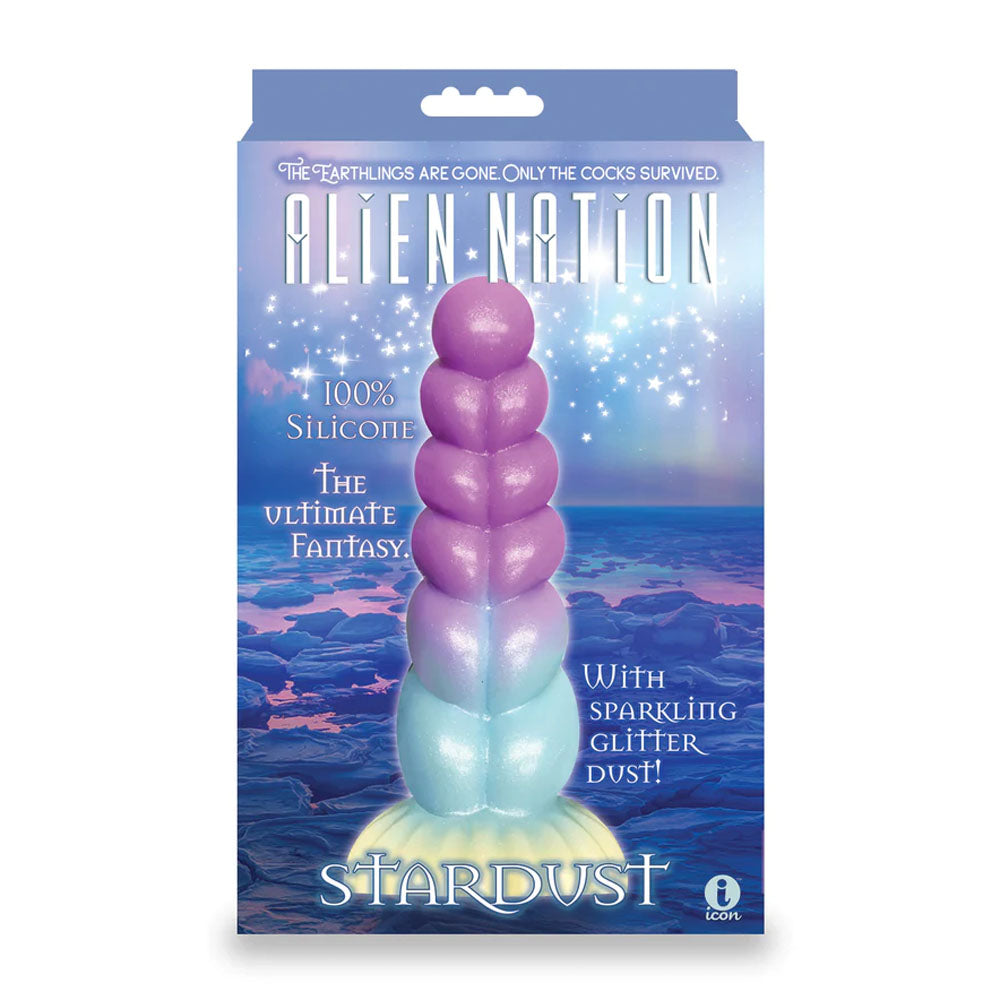 Alien Nation Stardust (Glitter Rainbow) – 21 cm Fantasy Dong > Dildos > Fantasy