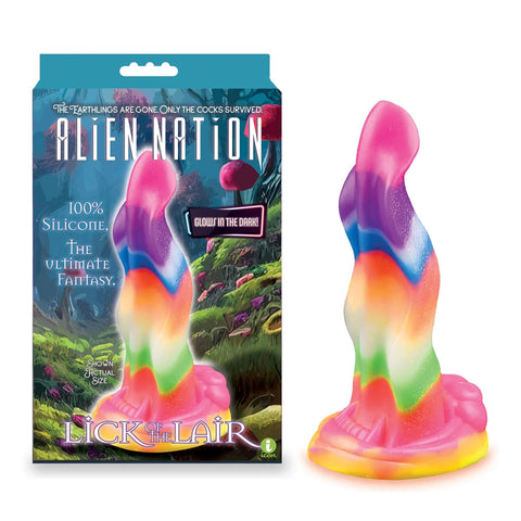Alien Nation - Lick Of The Lair - 6.5 Inch Fantasy Dong Coloured Fantasy Dongs