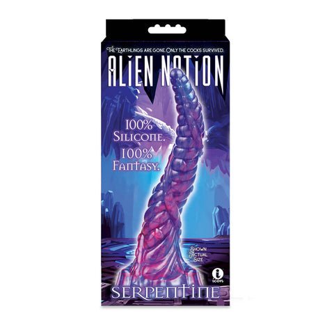 Alien Nation - Serpentine 11 Inch Dong for Unique Pleasure Fantasy Dongs