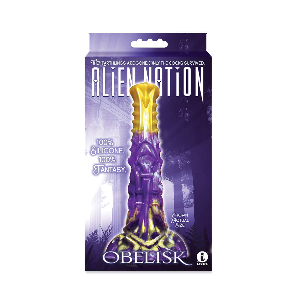 Alien Nation Obelisk (Gold) – 22.2 cm Fantasy Dong > Dildos > Fantasy