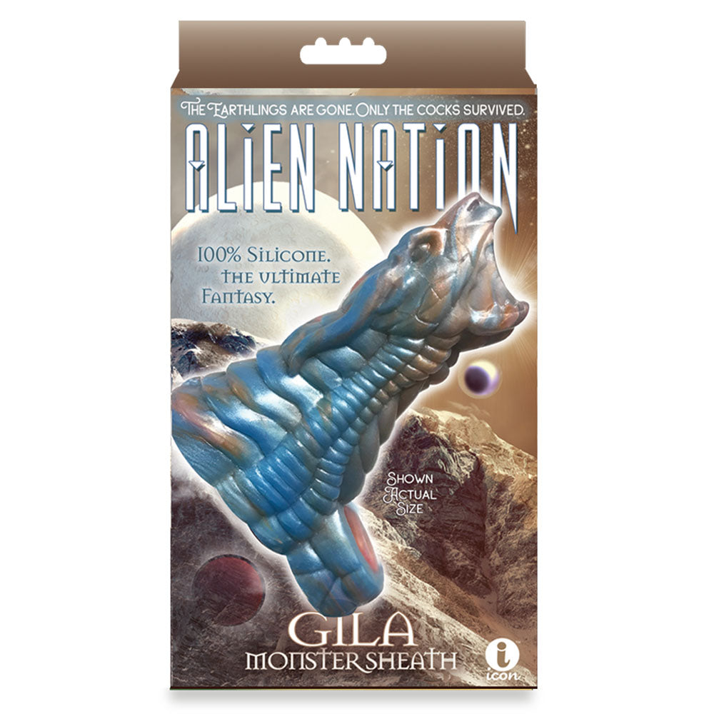 Alien Nation - Gila - Gold 5.5" Inch Penis Sheath > Sex Toys For Men > Penis Sleeves