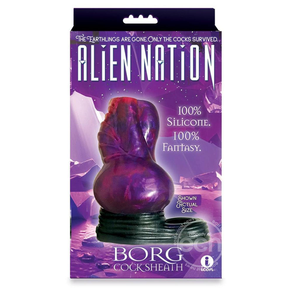 Alien Nation - Borg Fantasy 4.5 Inch Cock Sleeve > Sex Toys For Men > Penis Sleeves