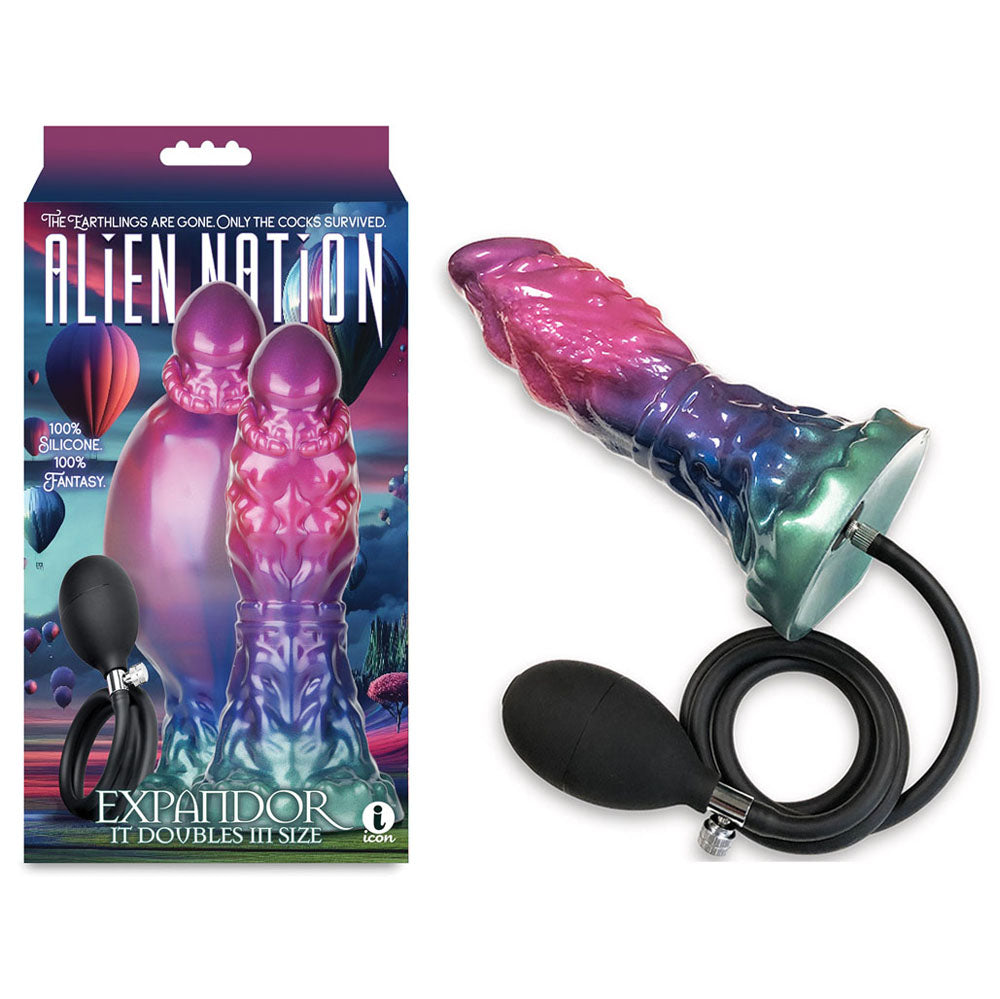 Alien Nation Expandor – Inflatable Fantasy Dildo Coloured > Dildos > Fantasy Main image