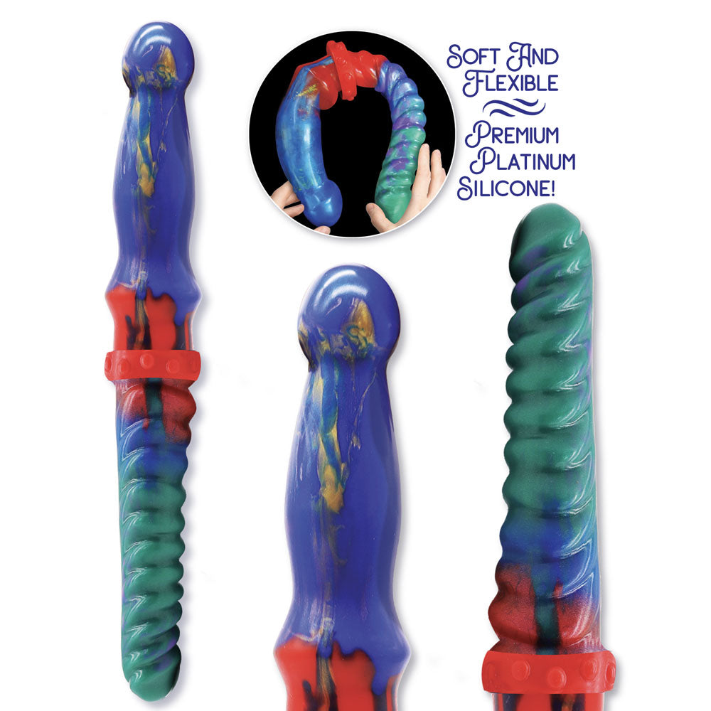 Alien Nation Double Demon – 35 Cm Fantasy Double Dildo Fantasy Dongs