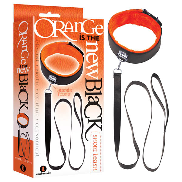 Orange Is The New Short Leash Restraint Multi > Bondage Gear > Restraints