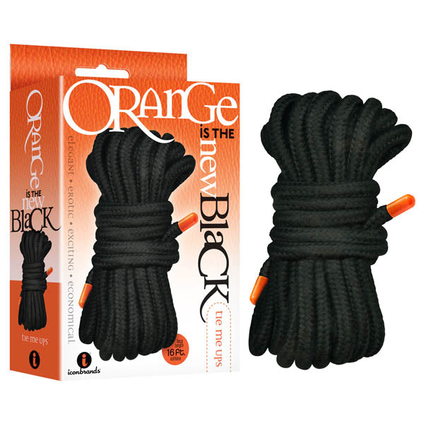 Orange Is The New Tie Me Up - Soft Strong 5 M Bondage Rope Black > Bondage Gear > Rope