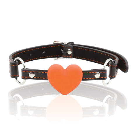 The 9s Orange Is The New Heart Gag Mouth Restraint Gags