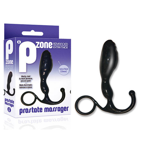 The 9's P Zone Advanced Prostate Massager Black > Anal Range > Prostate Plugs