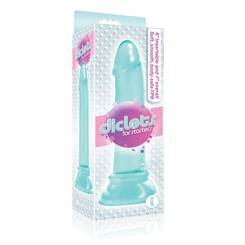 The 9's Diclets Aqua – Bendable Suction Cup Dildo DONGS