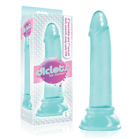 The 9's Diclets Aqua – Bendable Suction Cup Dildo Aqua DONGS