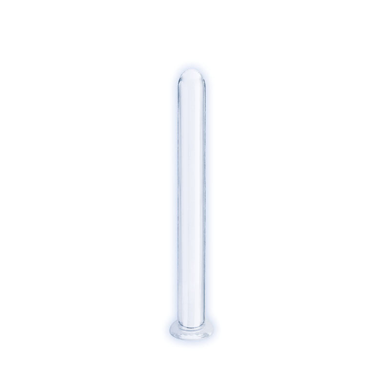 The 9's First Glass Thins Cylindrical Glass Dildo 17.8 Centimeters GLASS TOYS