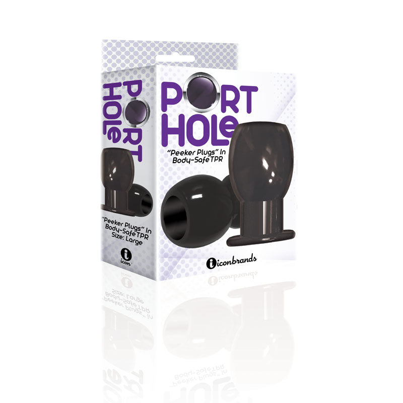 The 9s Port Hole Smooth Hollow Tunnel Butt Plug > Anal Range > Tunnel and Stretchers