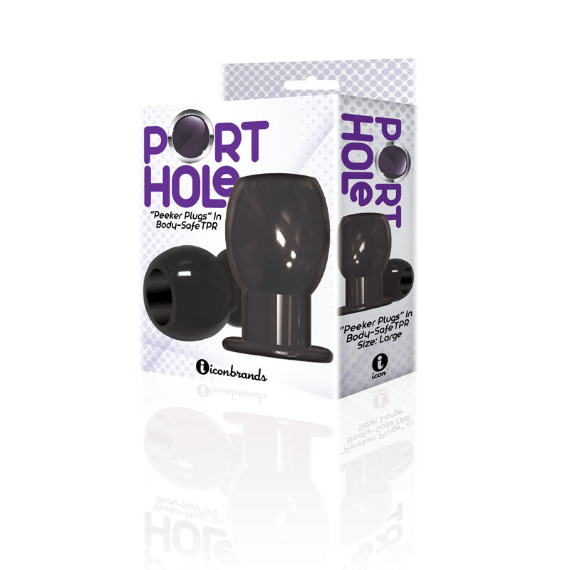 The 9s Port Hole Smooth Hollow Tunnel Butt Plug > Anal Range > Tunnel and Stretchers