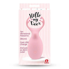 Buzzy Buddy, Hello My Deer - USB Rechargeable Stimulator Pink STIMULATORS