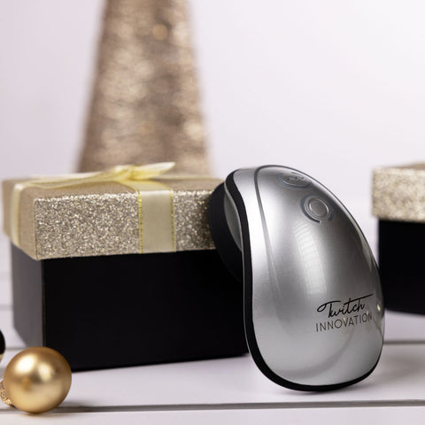 Twitch 1 Stimulator with Suction Silver STIMULATORS