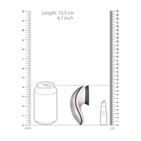 Twitch 1 Stimulator with Suction Silver STIMULATORS