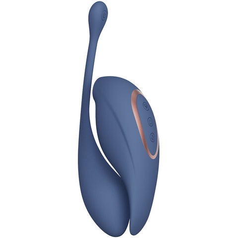 Twitch 2 Dual Pleasure Female Stimulator and Insertable Egg Blue EGGS