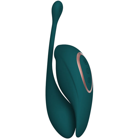 Twitch 2 Dual Pleasure Female Stimulator and Insertable Egg Green EGGS