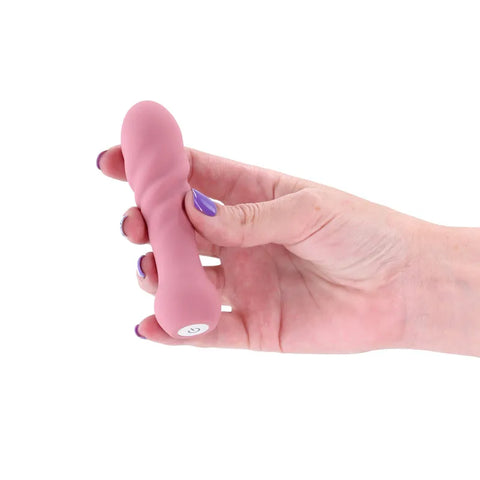 NS Novelties X and Os Embrace (Pink / Purple) – Waterproof Rechargeable Vibrator > Vibrators > Mini Vibrators