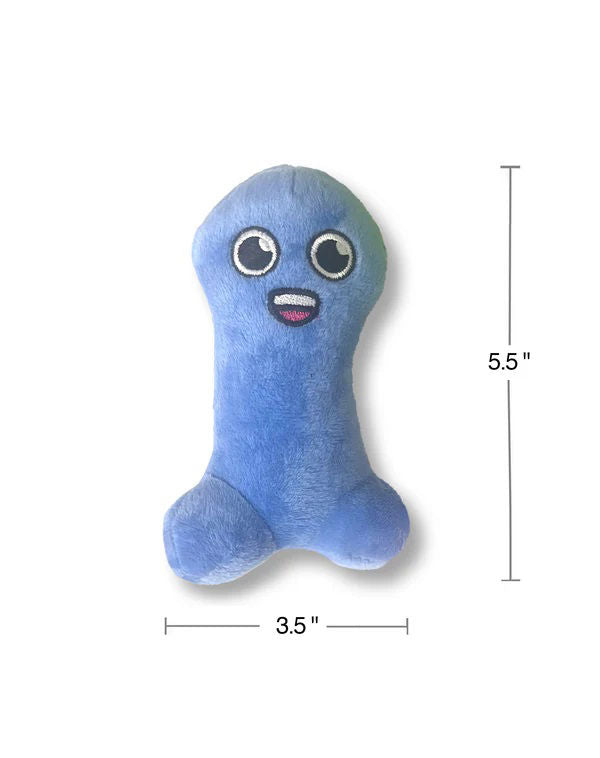 Suck a Bag of Dicks Plushy Pillow with Five Plush Dicks Gag Gifts & Novelties