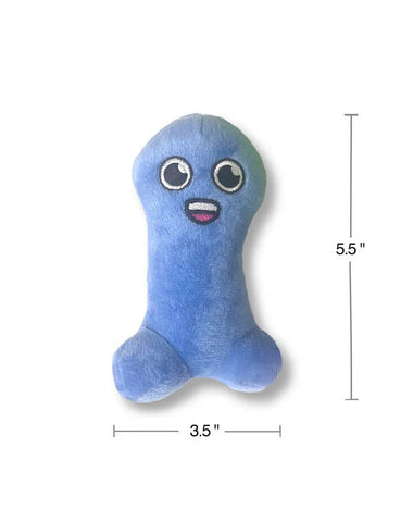 Suck a Bag of Dicks Plushy Pillow with Five Plush Dicks Gag Gifts & Novelties