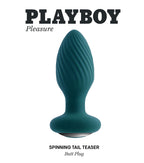 Playboy Pleasure SPINNING TAIL TEASER Remote Butt Plug > Anal Range > Vibrating Butt Plugs