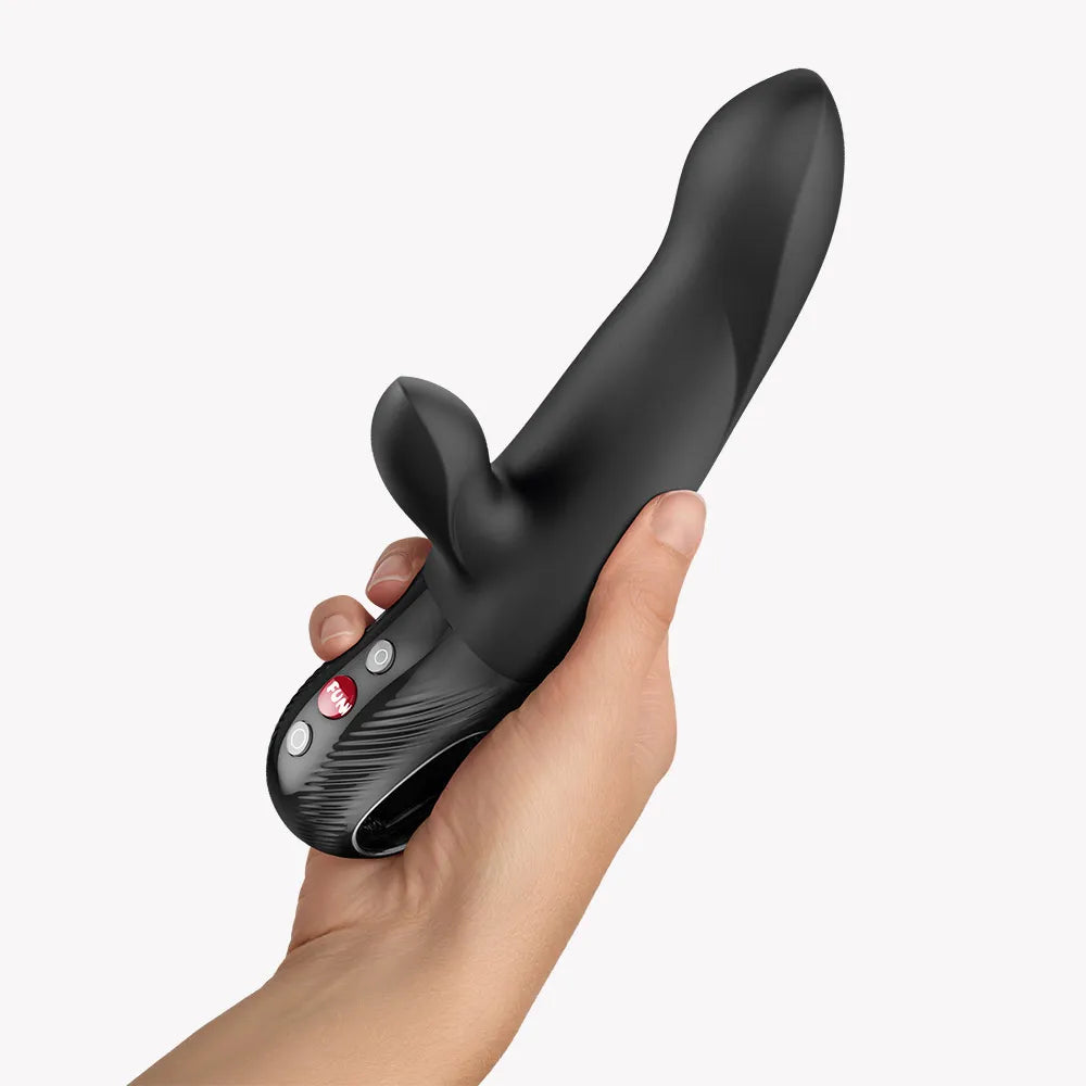 Bi Stronic Arc (Black) – Waterproof Rechargeable 8.78 Inch Vibrator > Vibrators > Ladies > Rabbit Main image