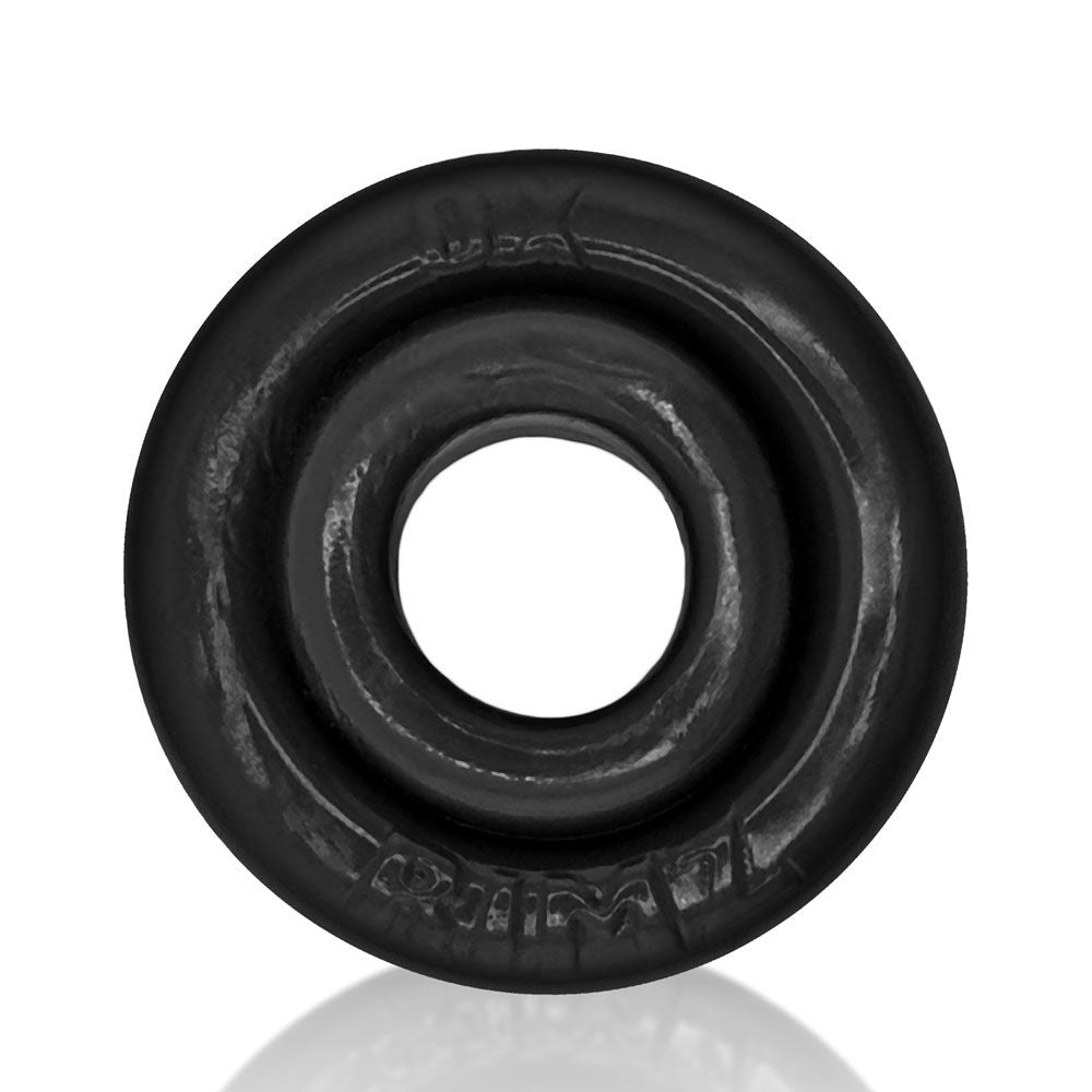 Rimz Single Ring (Black) – Comfortable Plush Cockring > Cock Ring > Single