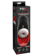 PDX Elite Fap-O-Matic Pro Ultimate Stroker Experience Black > Sex Toys For Men > Masturbators > Vibrating