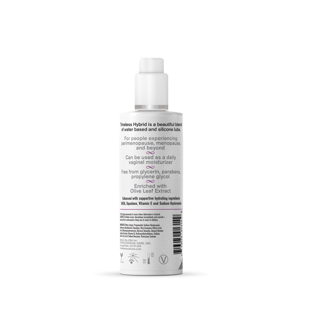 Wicked Simply Timeless Hybrid Lubricant 4 Ounce Bottle (120ml) > Lube > Hybrid