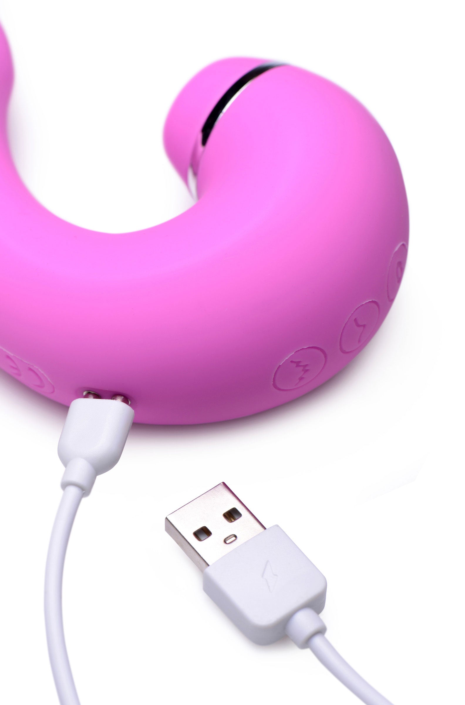 Inmi Shegasm 5 Star Tapping G-Spot Vibe with Suction Pink Vibrators - G Spot