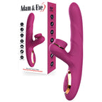 Adam & Eve Rose Gold Tappin Rabbit (Rose Gold) – USB Rechargeable 22.5 cm Tapping and Thrusting Rabbit Vibrator > Vibrators > Ladies > Rabbit Multi