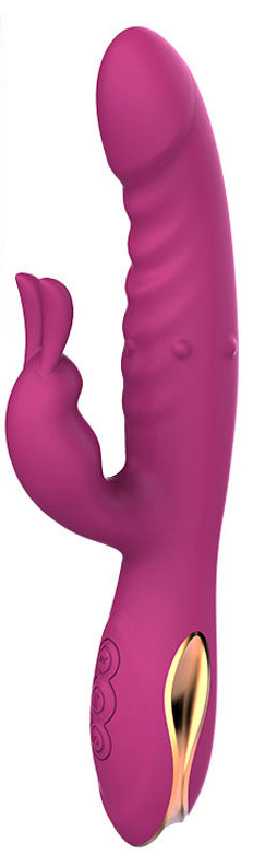 Adam & Eve Rose Gold G-Spot Rabbit – USB Rechargeable 22.5 cm Rabbit Vibrator > Vibrators > Ladies > Rabbit