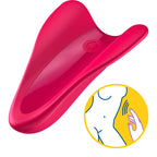 Satisfyer High Fly USB Rechargeable Finger Stimulator Red > Vibrators > Finger Vibrators