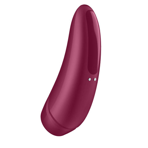 Satisfyer Curvy 1 Plus App Enabled Rose Red Stimulator Air Pulsation