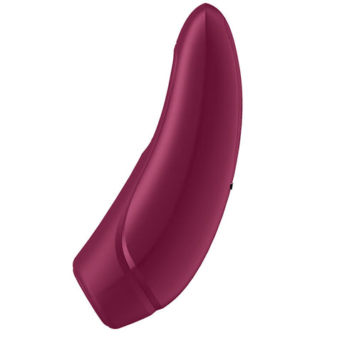Satisfyer Curvy 1 Plus App Enabled Rose Red Stimulator Air Pulsation