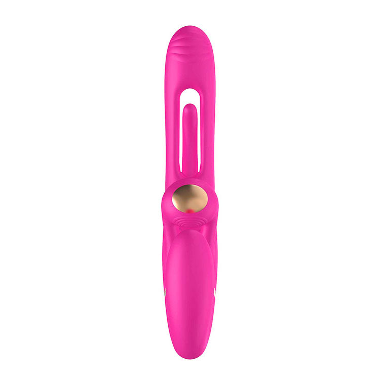 Adam & Eve Orgaz-Ohh-Matic USB Rechargeable Strapless Strap-On with Remote (23.5 cm) > Dildos > Strapless Strap Ons